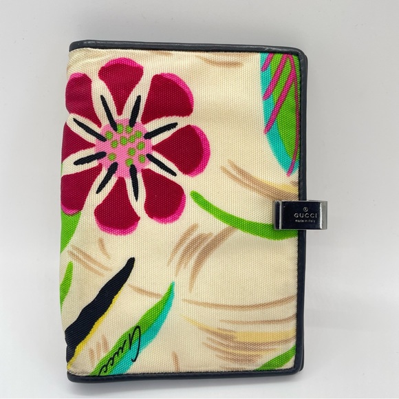 Gucci | RARE Couverture Floral Agenda w/ COA - Picture 1 of 12